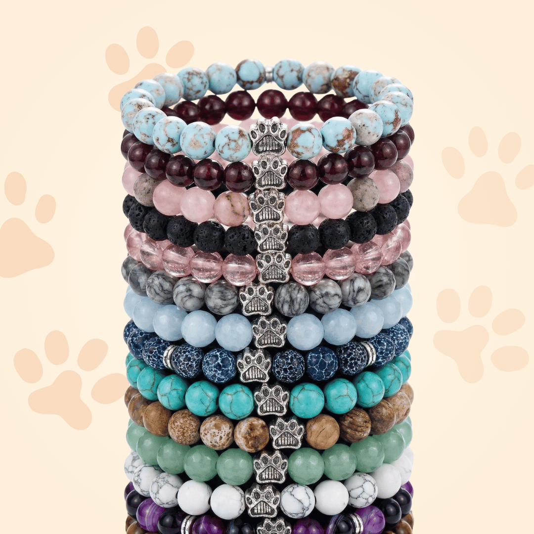 Colección de pulseras de Huellas de Amor